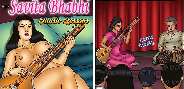  Savita Bhabhi Episode 127 - Music Lessons